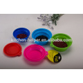 Atacado Promocional Impermeável Non-stick Food Grade Silicone Pet Products Pet Bowls / colapsável Pet Dog Cat Bowl